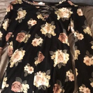 Ardene floral shirt